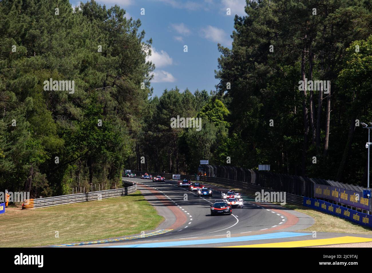 Giro di formazione durante la 2022 24 ore di le Mans, 3rd round del Campionato Mondiale di Endurance 2022 della FIA, sul circuito de la Sarthe, dal 11 al 12 giugno 2022 a le Mans, Francia - Foto: Joao Filipe/DPPI/LiveMedia Foto Stock