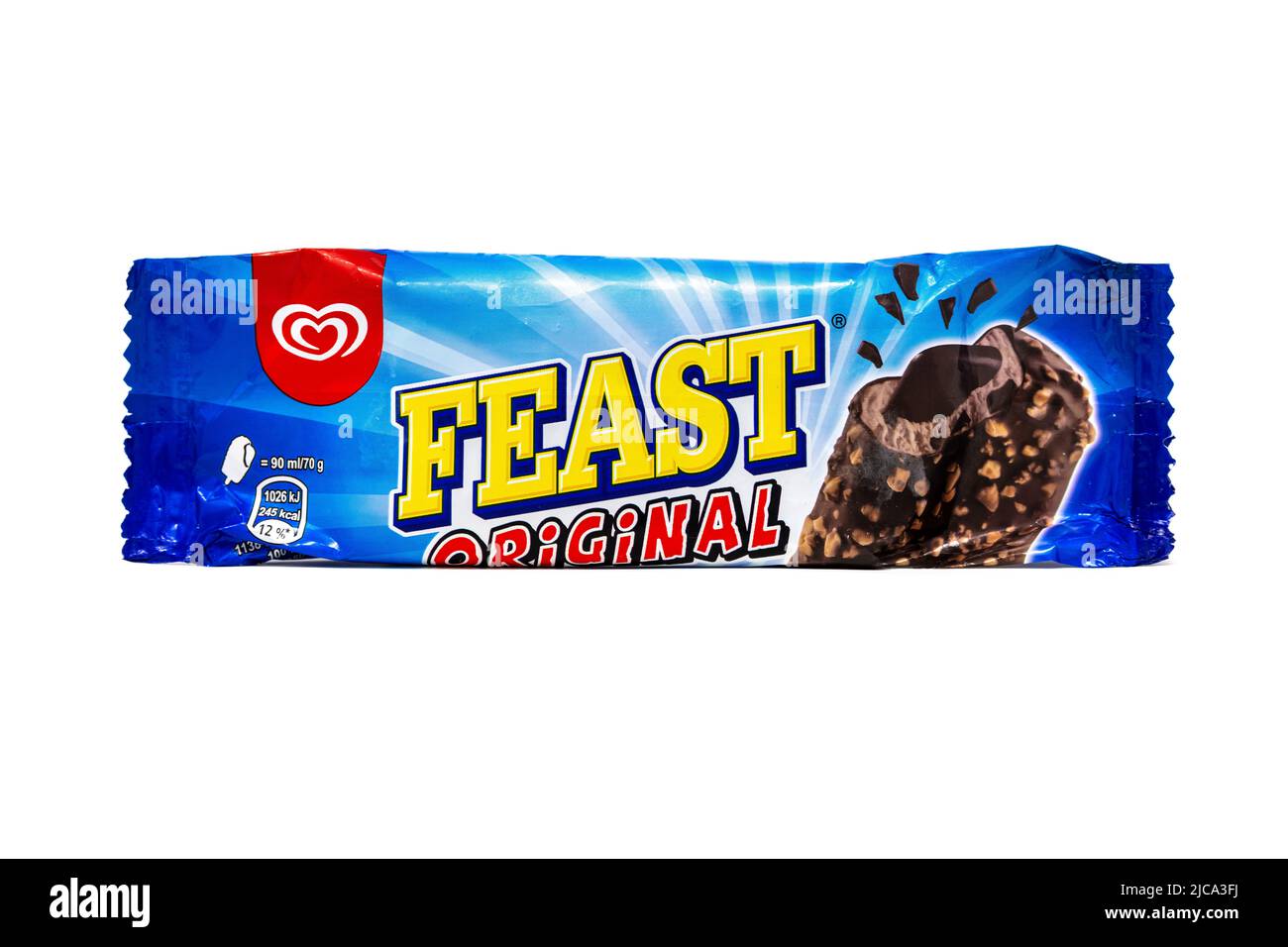 Wall's Feast Ice Cream Lolly Foto Stock