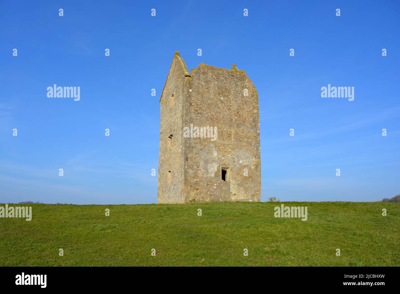 Bruton, Somerset, Inghilterra. Il Dovecote, una storica torre calcarea costruita tra il 15th e 17th secoli, ora un edificio e un schedul di grado II Foto Stock