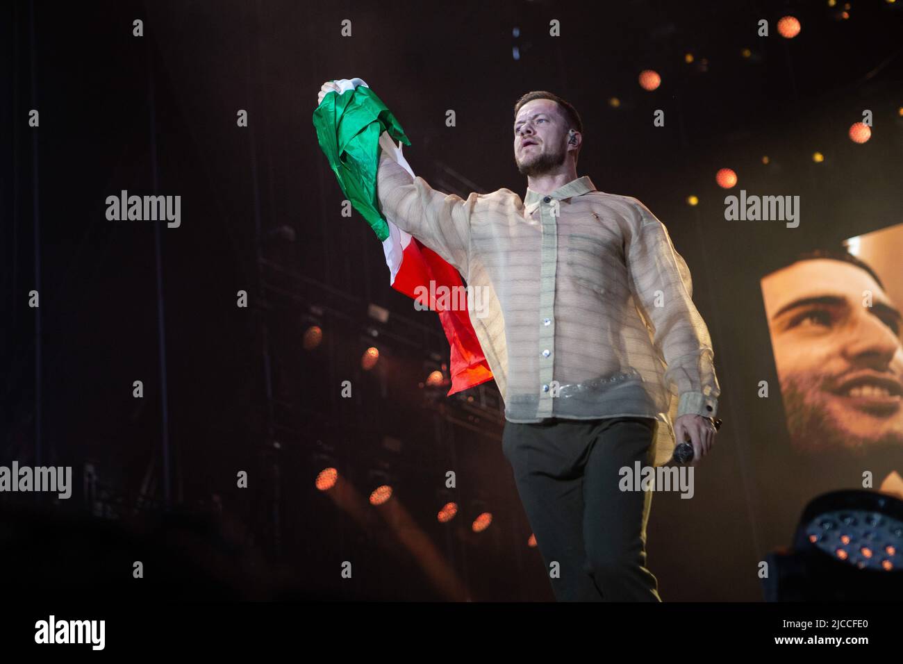 Immaginate i draghi in concerto @ i-Days 2022, ippodromo la Maura Milano. David merli | Alamy Foto Stock