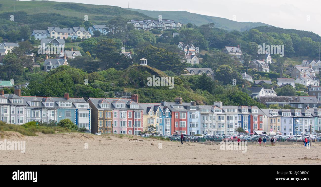 Guest House a Aber Dyfi Wales Foto Stock