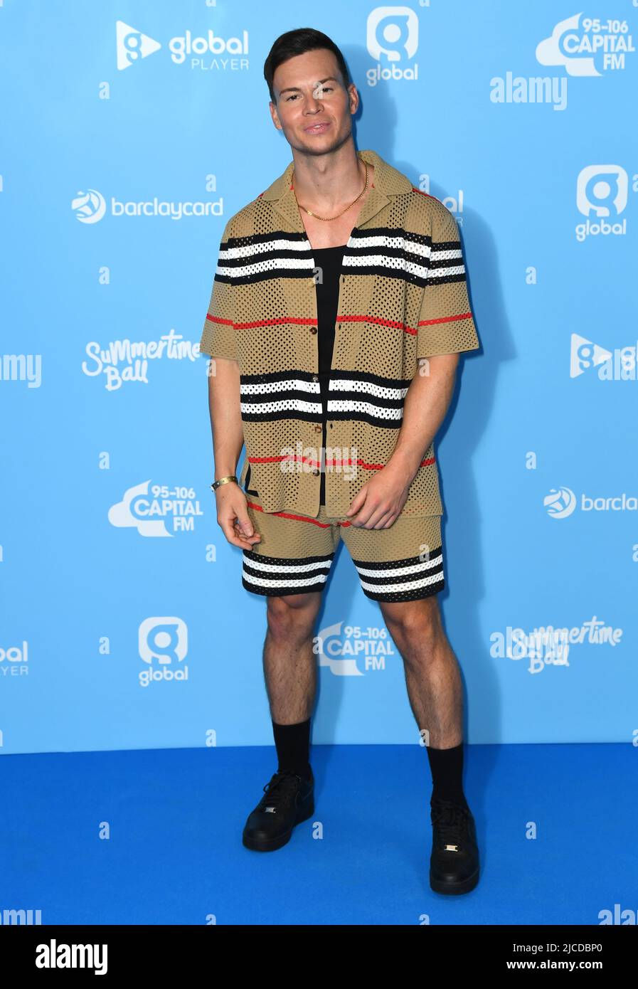 Giugno 12th, 2022. Londra, Regno Unito. Joel Corry al Capital FM Summertime Ball, Stadio di Wembley, Londra. Credit: Doug Peters/EMPICS/Alamy Live News Foto Stock