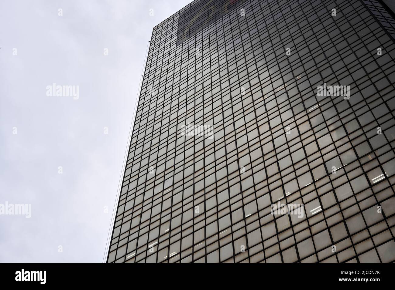 Facciata dell'edificio finanziario della Torre sino Thai a Bangkok Foto Stock