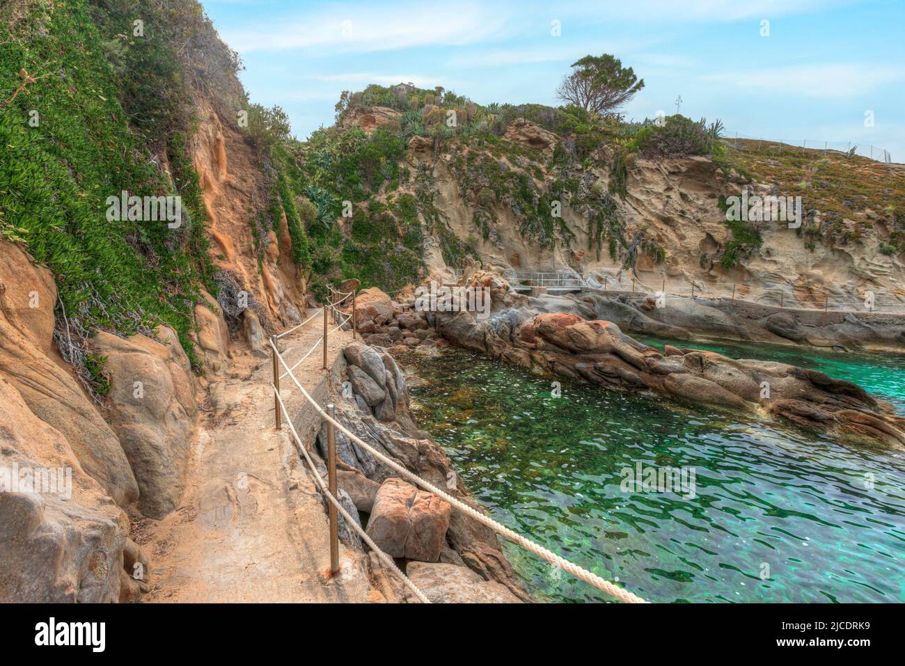 Sant'Andrea, Elba, Toscana, Italia Foto Stock