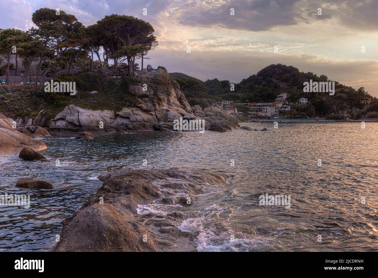 Sant'Andrea, Elba, Toscana, Italia Foto Stock