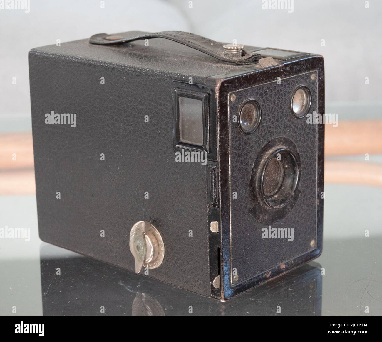 Sei-20 obiettivo Brownie fotocamera vintage fotocamera Foto Stock