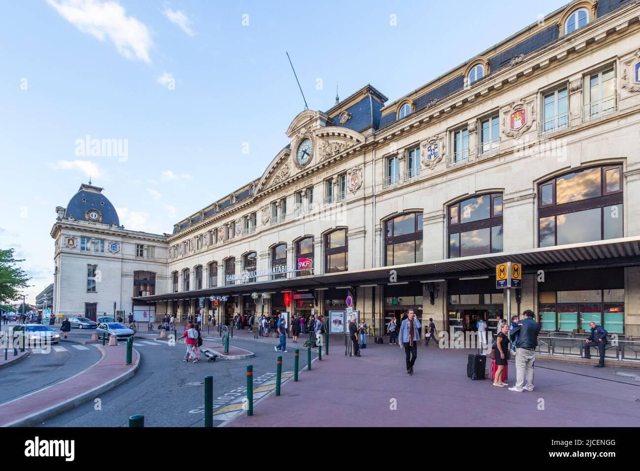 La stazione di Matabiau a Tolosa, Francia Foto Stock