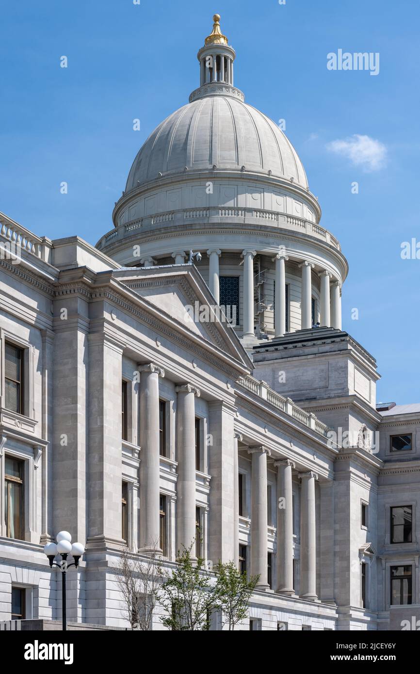 Edificio del Campidoglio dell'Arkansas a Little Rock, Arkansas. (USA) Foto Stock