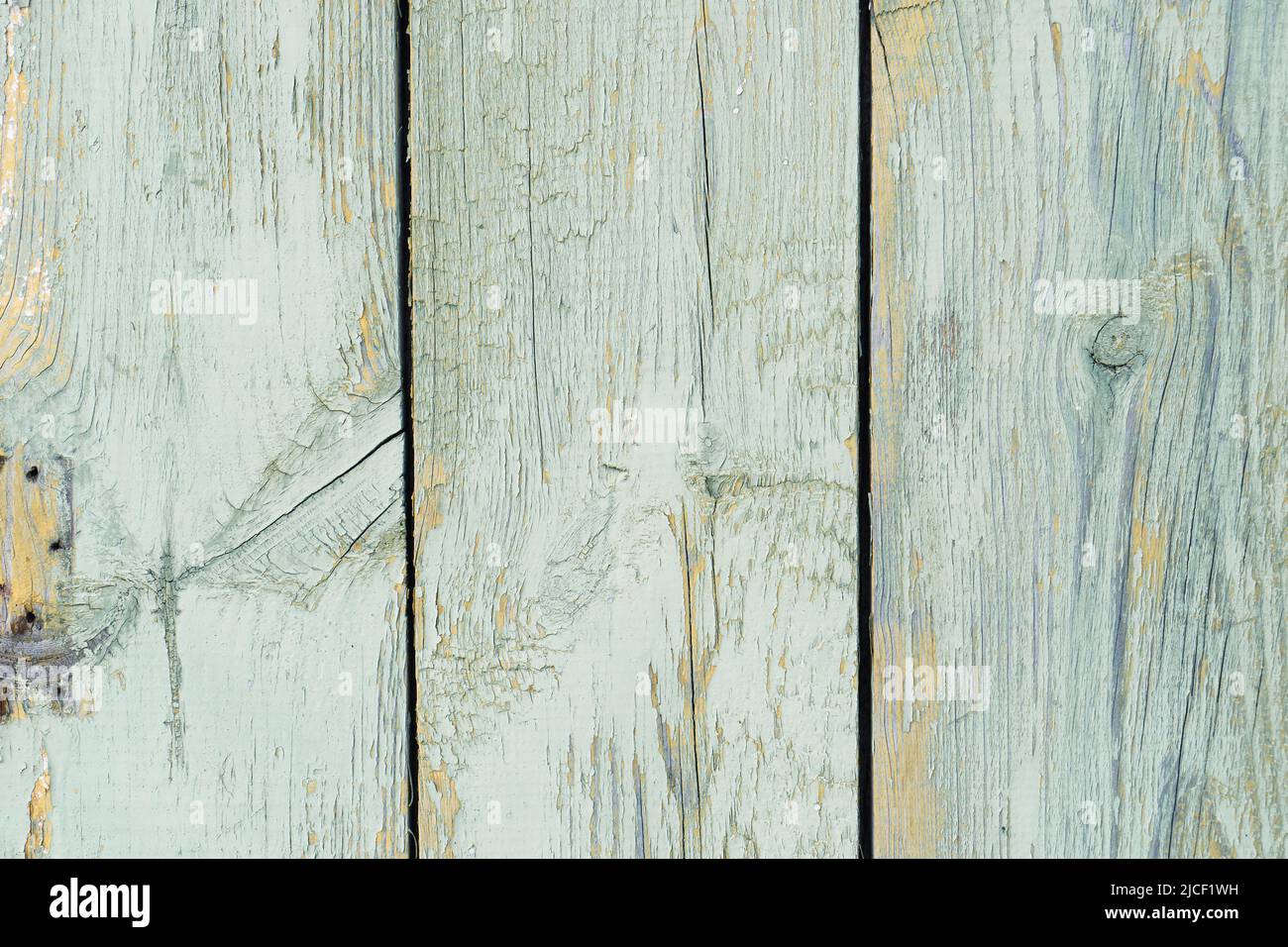 Legno sfondo naturale, vernice vecchia su legno recinzione superficie. Tavole di legno vintage retro cracked Foto Stock