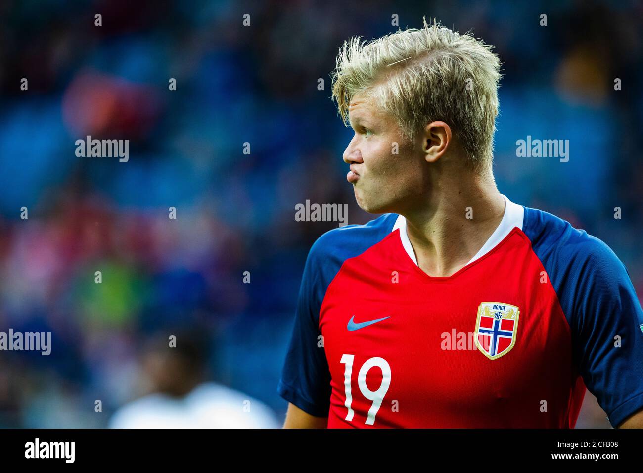 Erling Braut Haaland durante la Coppa del mondo FIFA U-20 nel 2019 Foto Stock