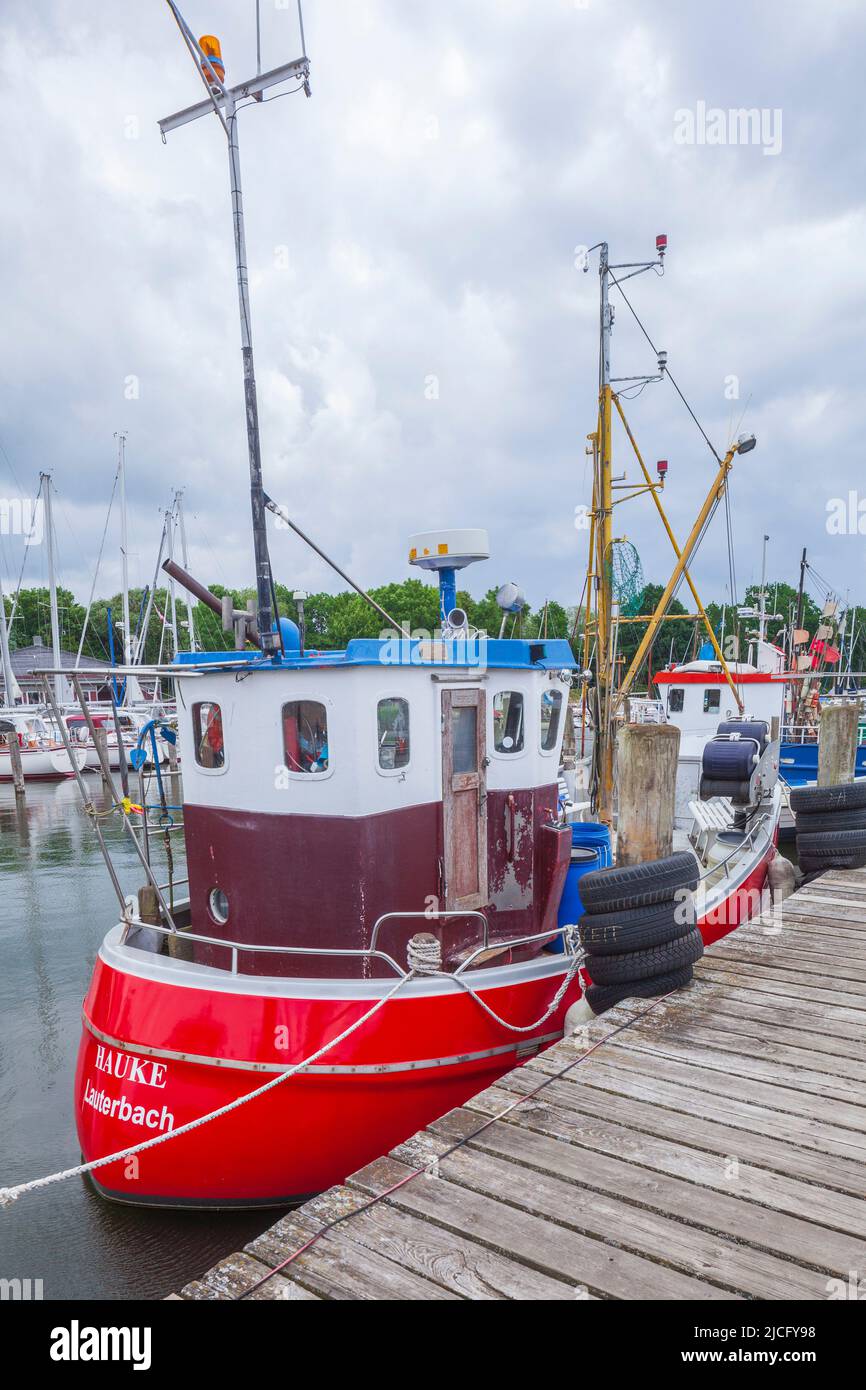 Port Lauterbach, Rügen, Meclemburgo-Pomerania occidentale, Germania Foto Stock