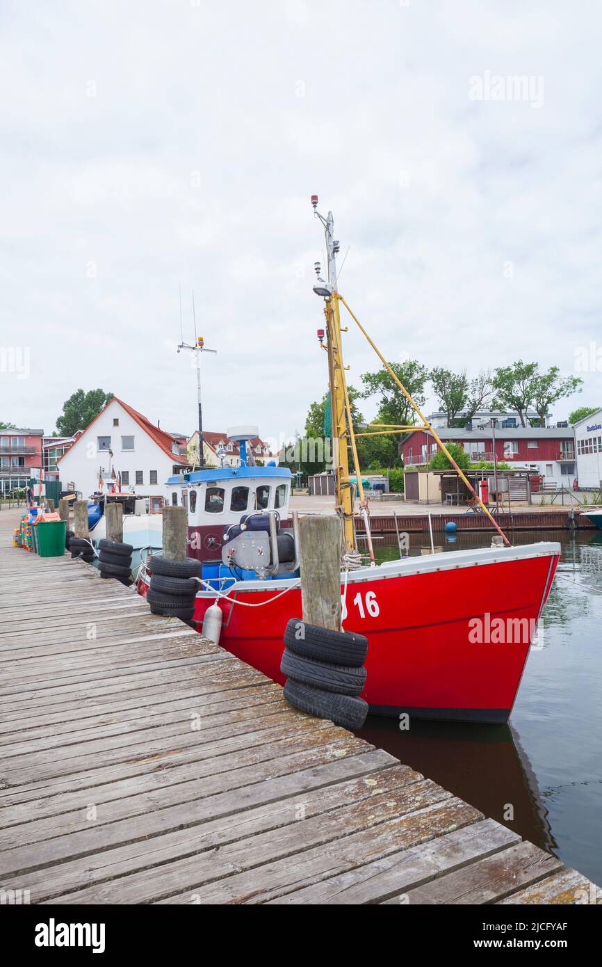 Port Lauterbach, Rügen, Meclemburgo-Pomerania occidentale, Germania Foto Stock