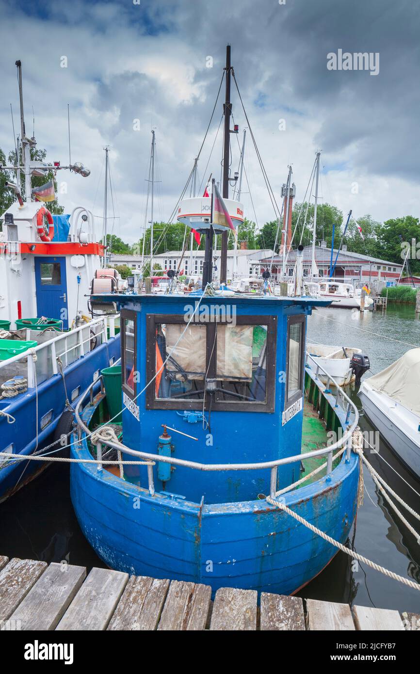 Port Lauterbach, Ruegen, Meclemburgo-Pomerania occidentale, Germania Foto Stock