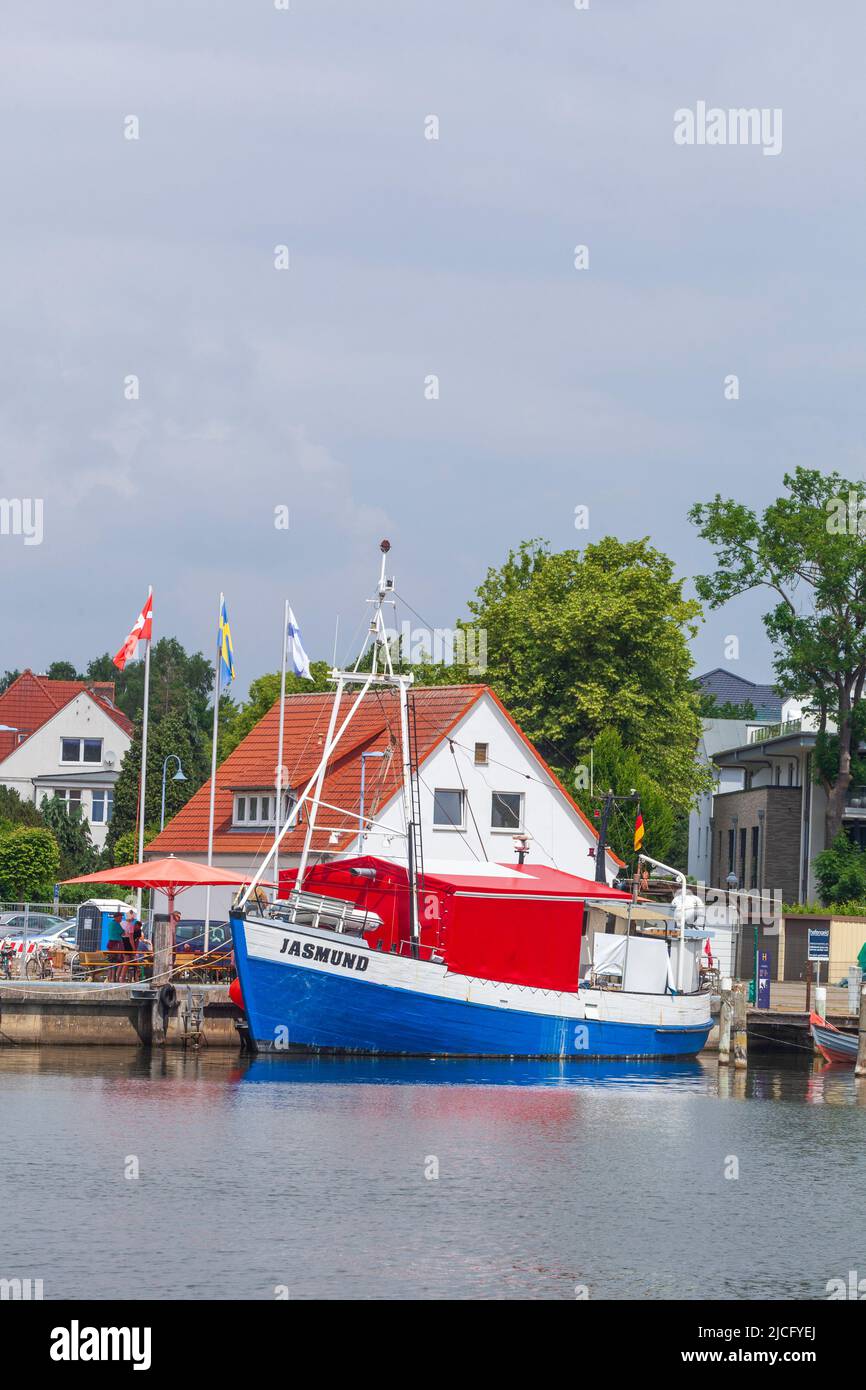 Port Lauterbach, Rügen, Meclemburgo-Pomerania occidentale, Germania Foto Stock