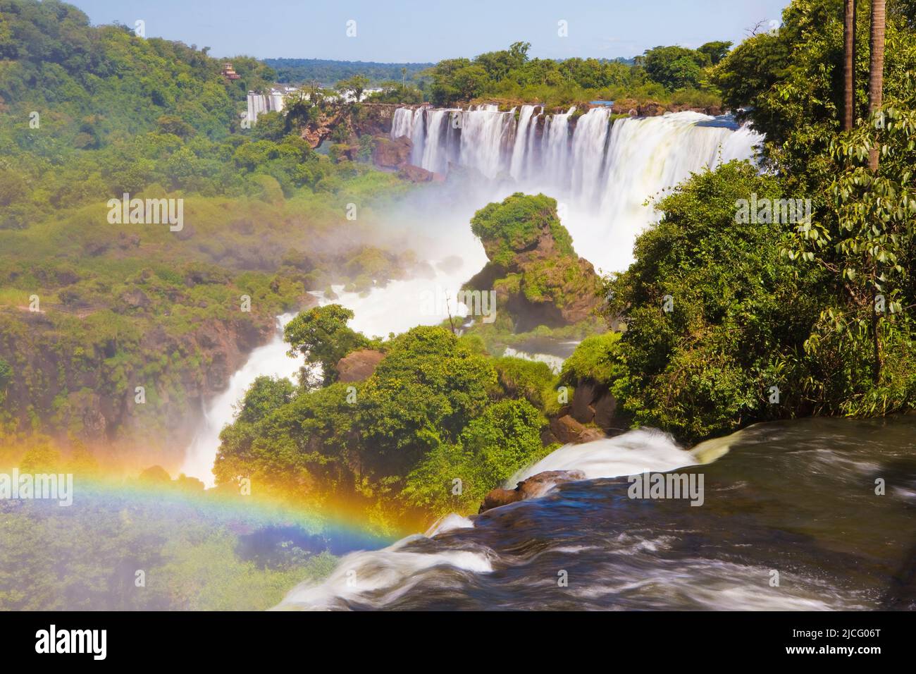 Cascate di Iguassù, Iguazu Falls National Park, Misiones, Argentina Foto Stock