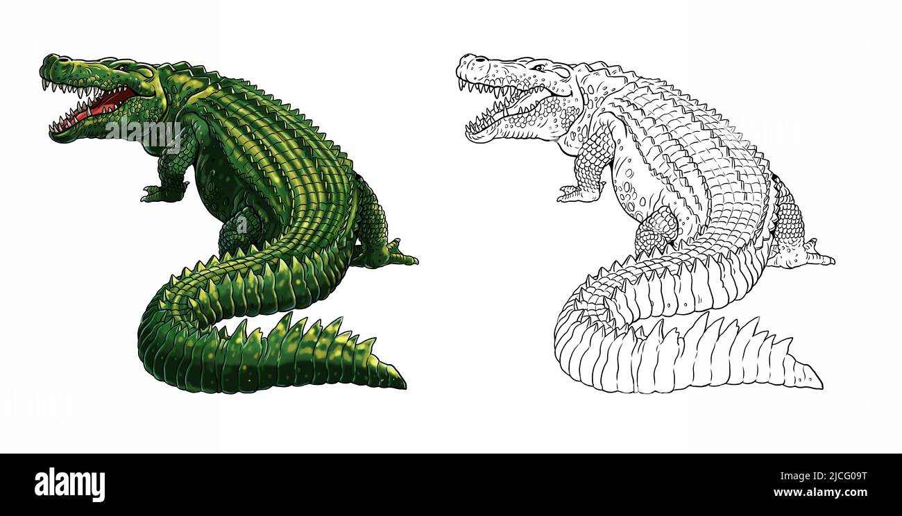 alligatore-estinto-preistorico-deinosuchus-terribile-coccodrillo