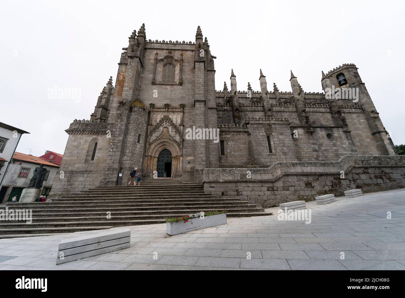 Cattedrale di Guarda - sé Catedral da Guarda, Portogallo, Europa Foto Stock