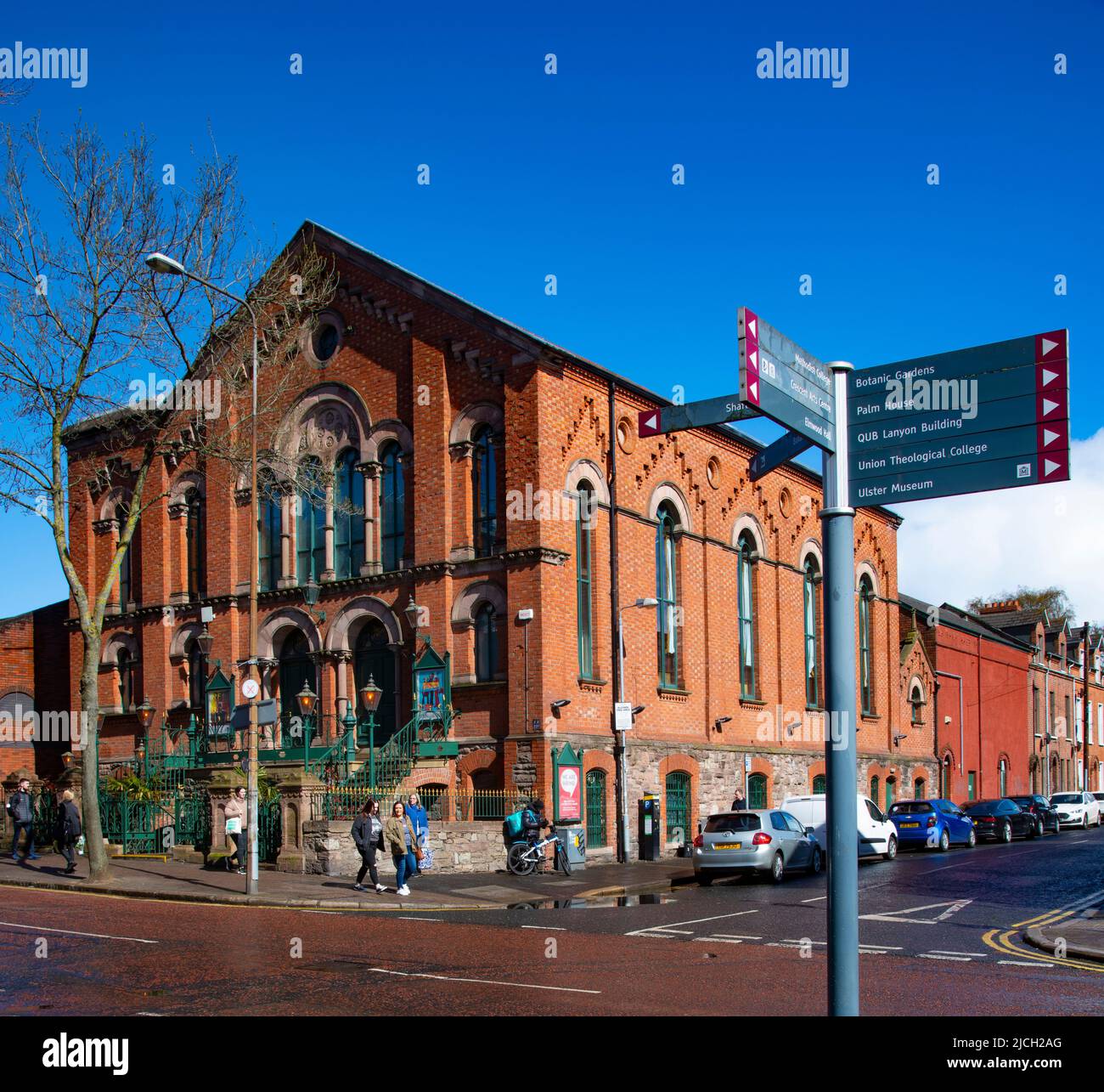 The Belfast Empire Music Hall and Comedy Club, Belfast, Irlanda del Nord Foto Stock