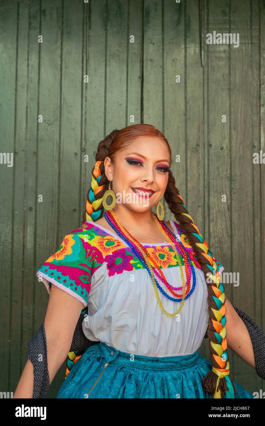Umorden Donne Abito tradizionale messicano ballerino folk per