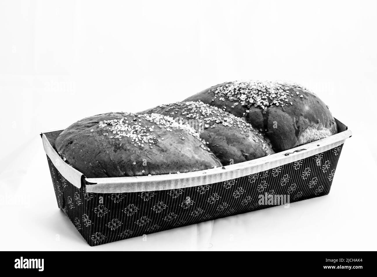 Cozonac, Kozunak o babka è un tipo di pane dolce lievitato Foto Stock
