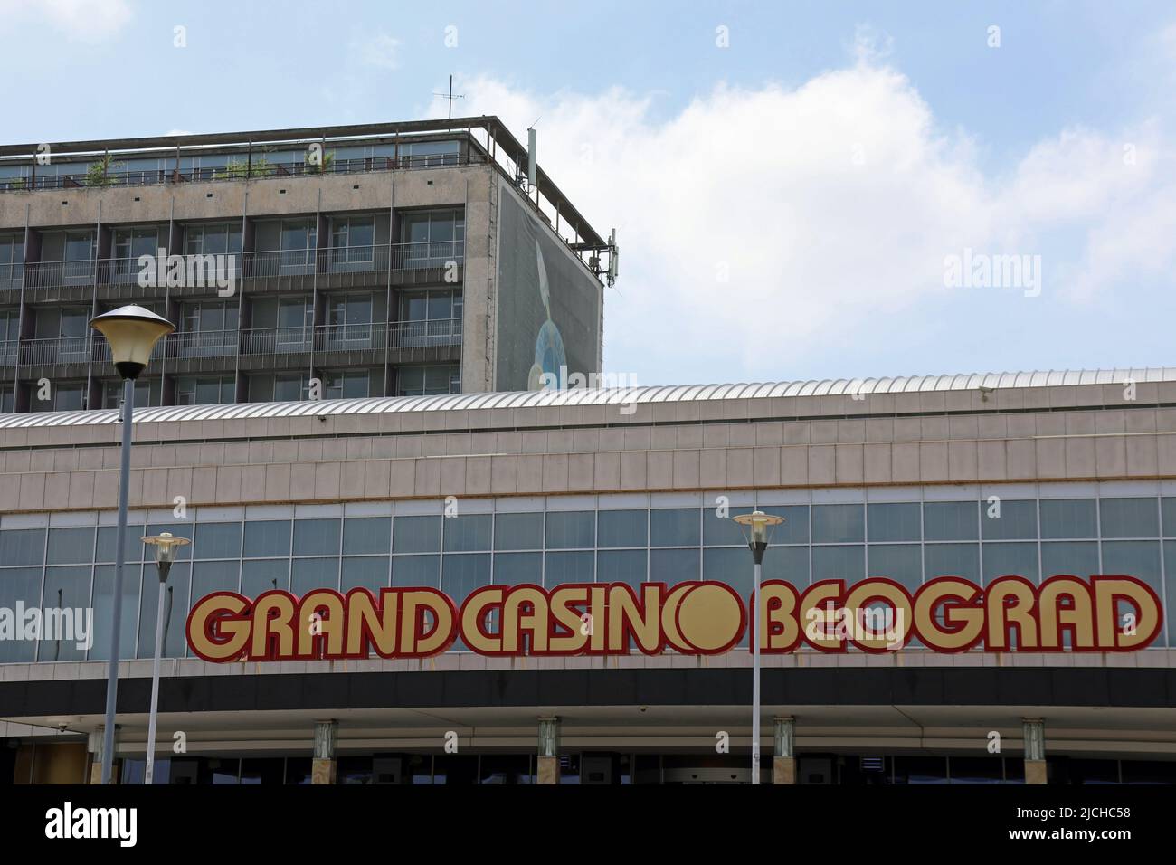 Grand Casino Beograd in Serbia Foto Stock