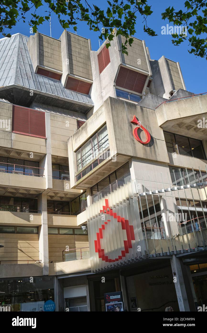 St Davids Hall Cardiff Galles del Sud Foto Stock