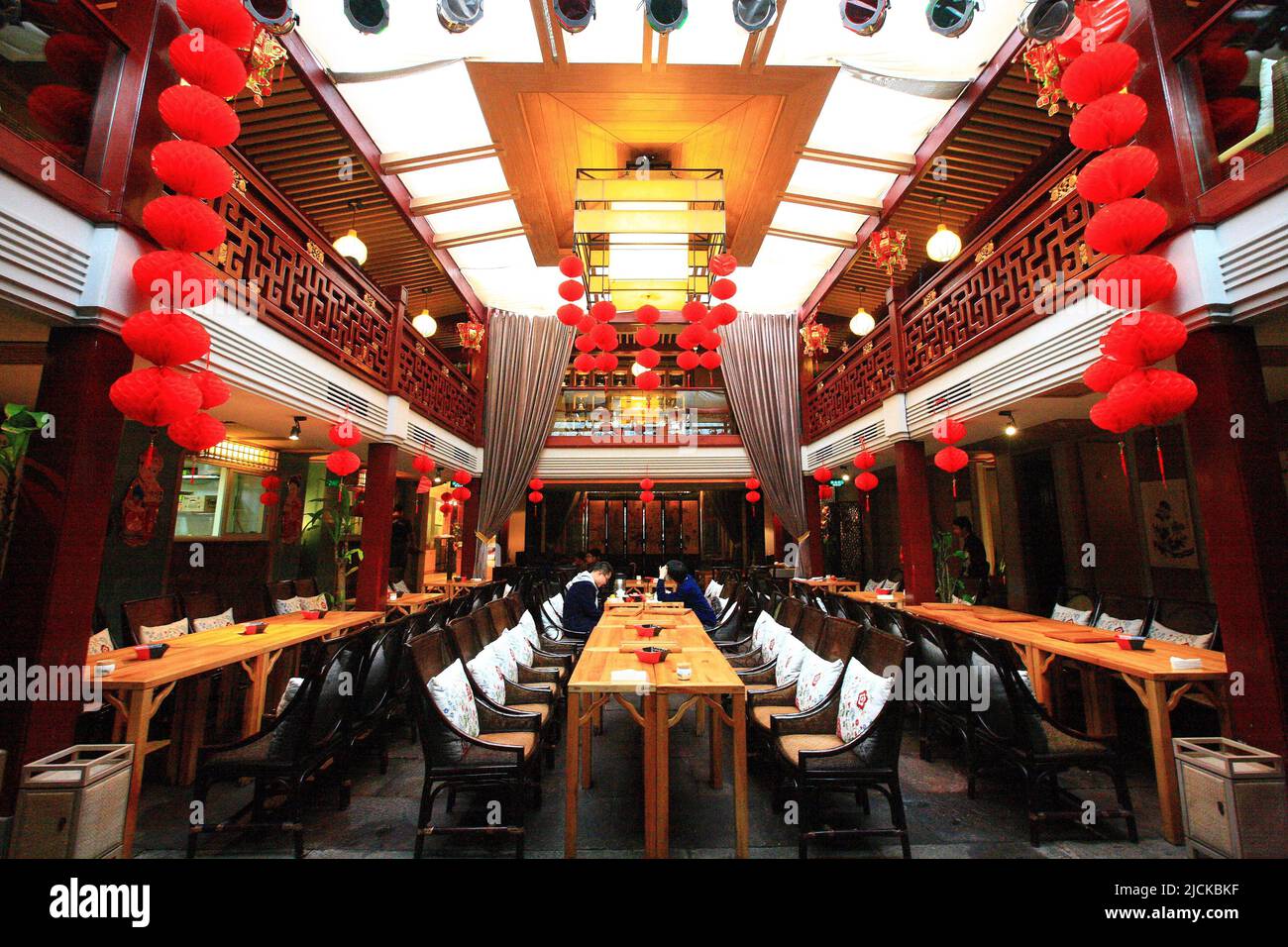 Casa del tè Foto Stock