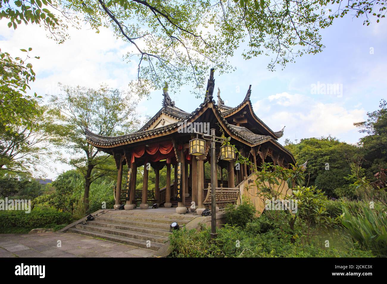 Butterfly Lovers parco culturale Foto Stock