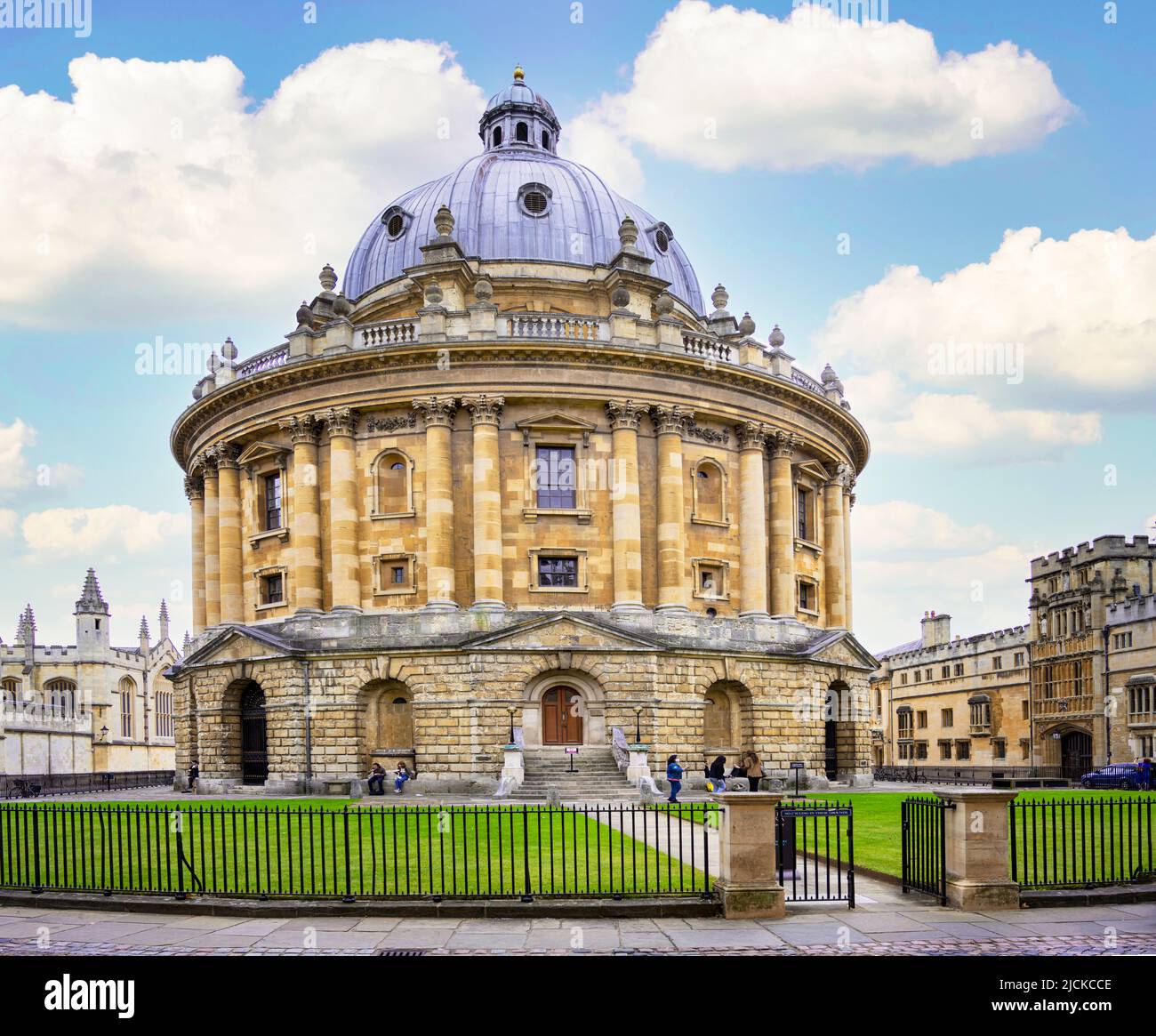 The Radcliffe Camera Oxford England UK Oxford University Library Sala lettura Foto Stock