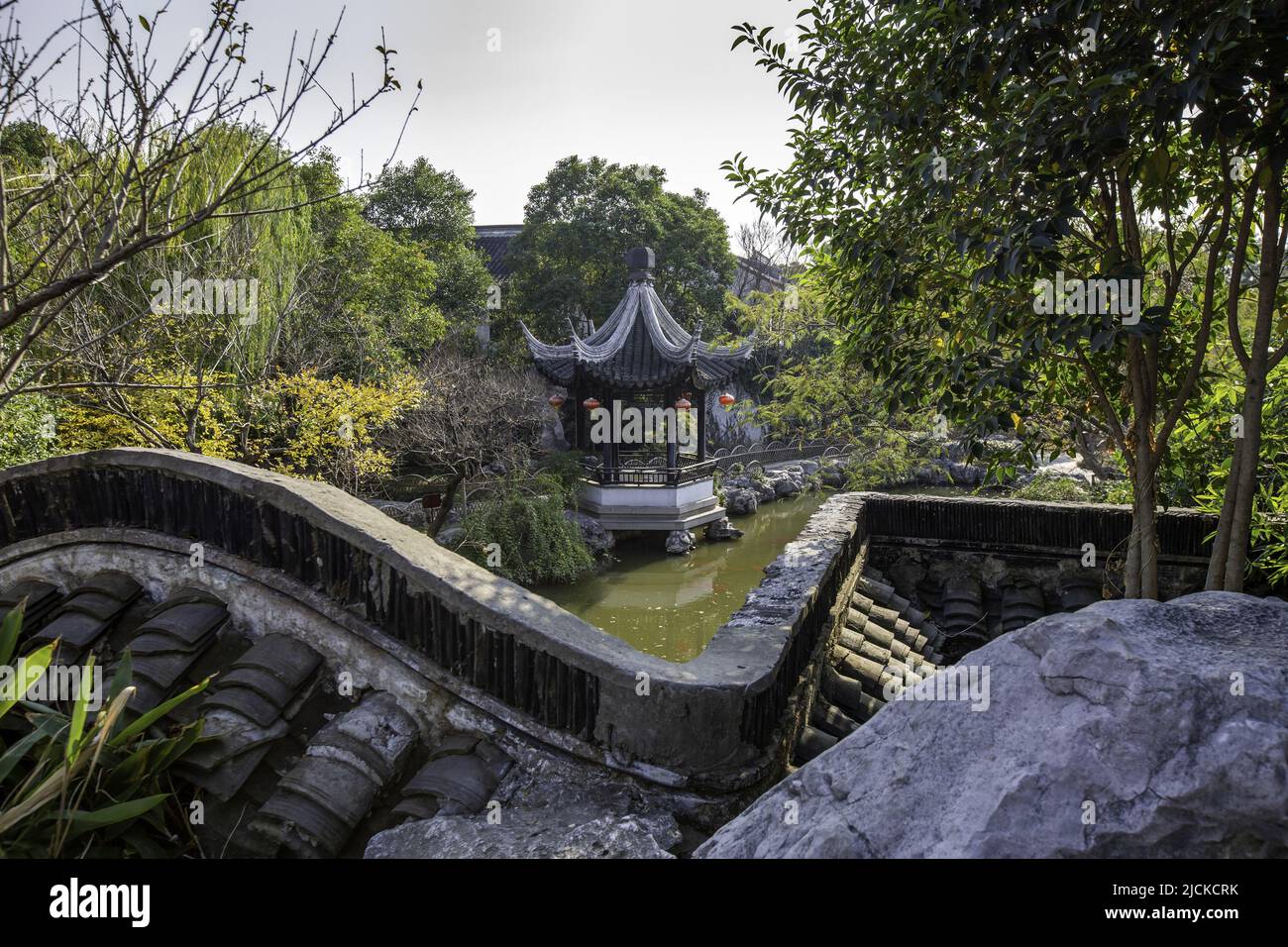 Yans giardino a suzhou Foto Stock