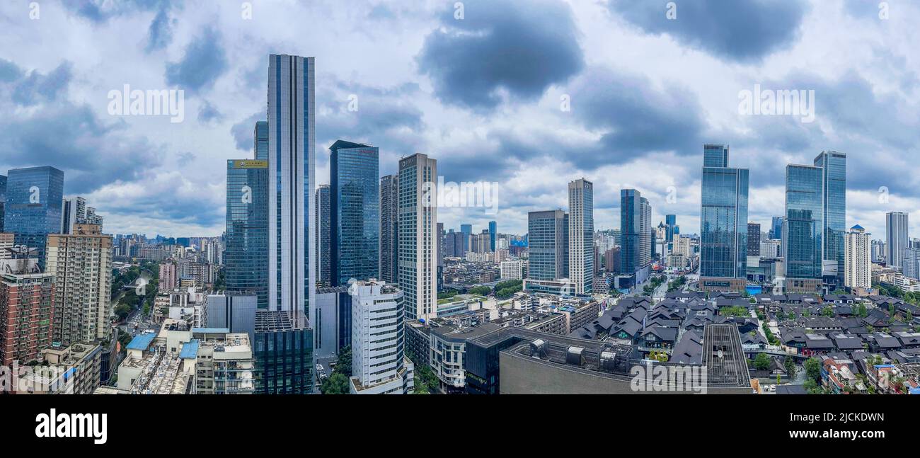 Chengdu scenario nel Pacifico Foto Stock