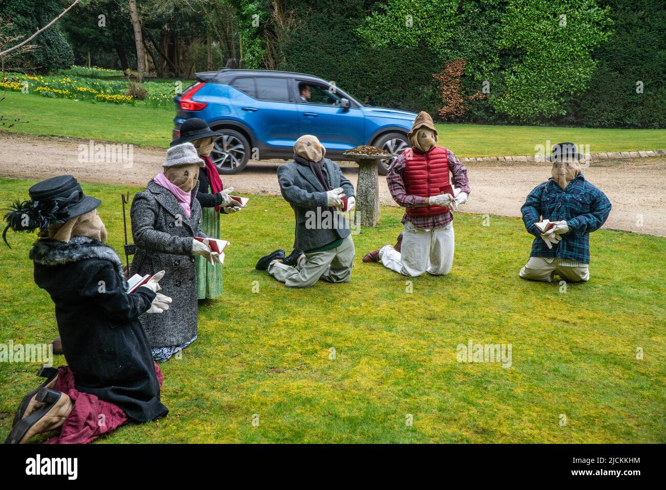 Midsomer uccide gli assassini di Scarecrow Foto Stock