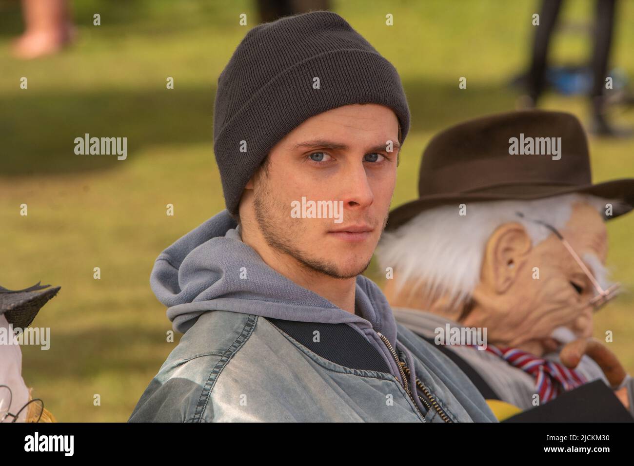 Billy Hinchcliff di Midsomer uccide gli omicidi dello Spaventapasseri Foto Stock