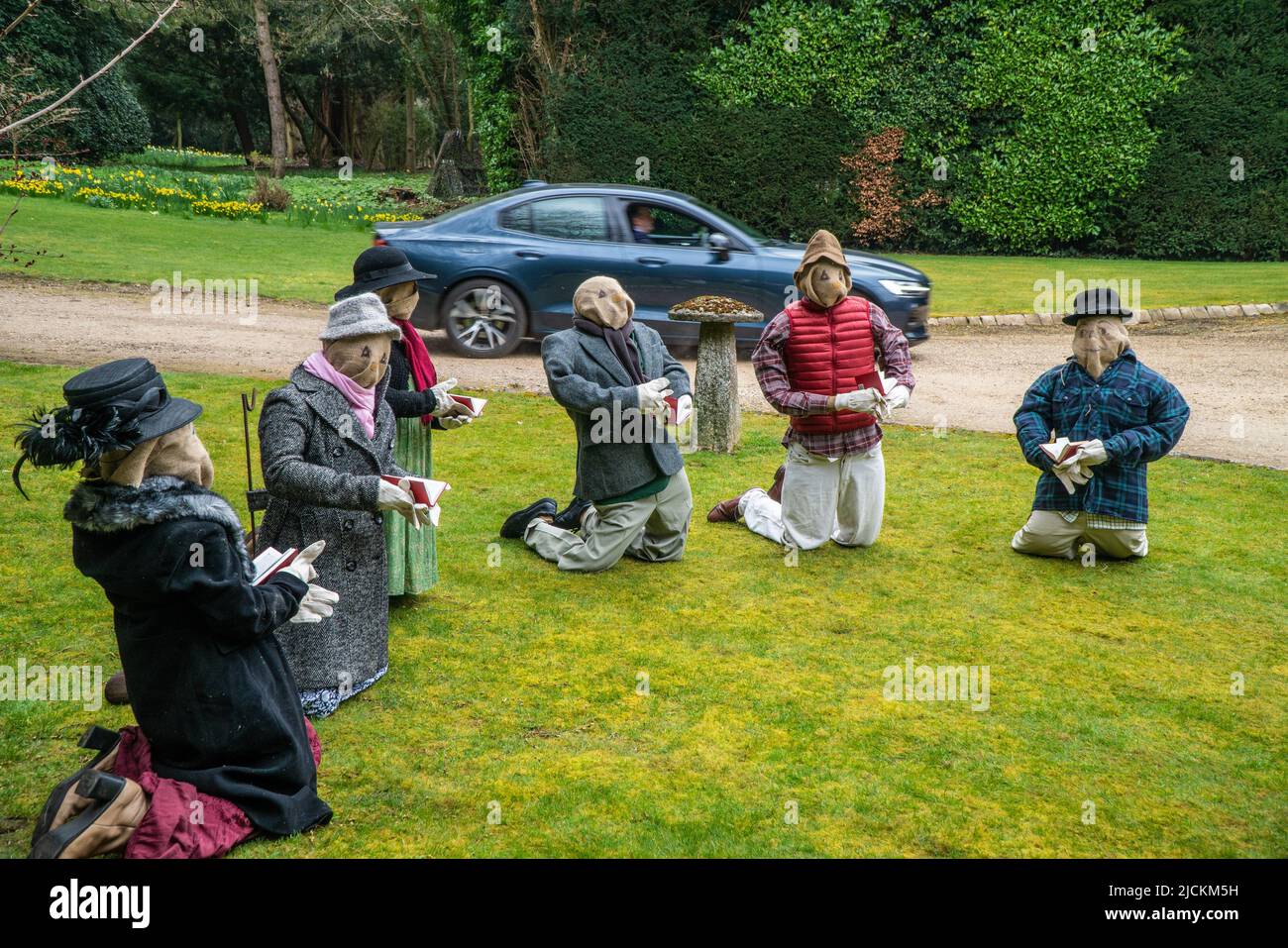 Midsomer uccide gli assassini di Scarecrow Foto Stock