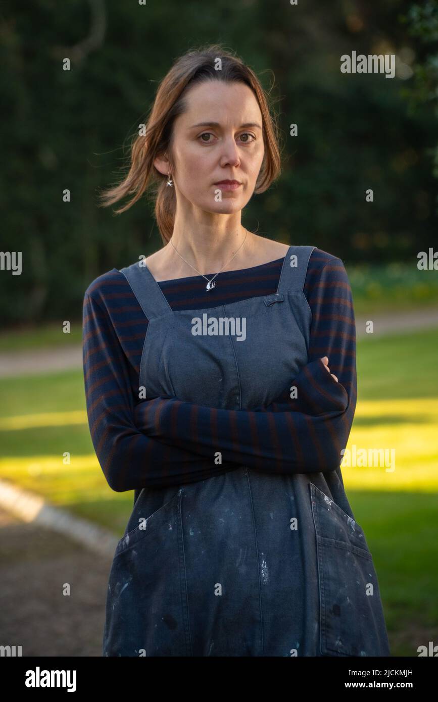 Emily Bevan di Midsomer uccide gli omicidi dello Spaventapasseri Foto Stock