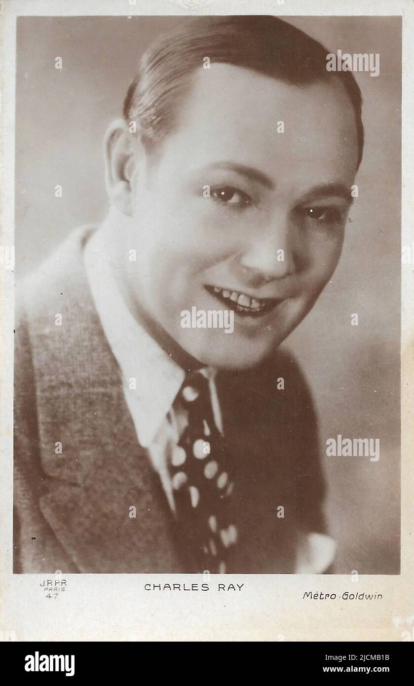 Ritratto di Charles Ray 008 - Silent Hollywood era Foto Stock