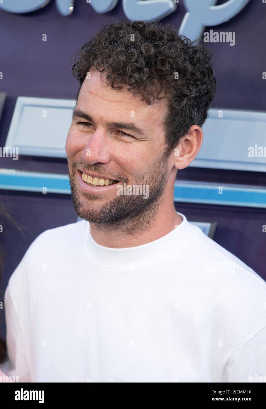 Mark Cavendish partecipa alla premiazione britannica di 'Lightyear' a Cineworld Leicester Square il 13 giugno 2022 a Londra, Inghilterra. Foto Stock