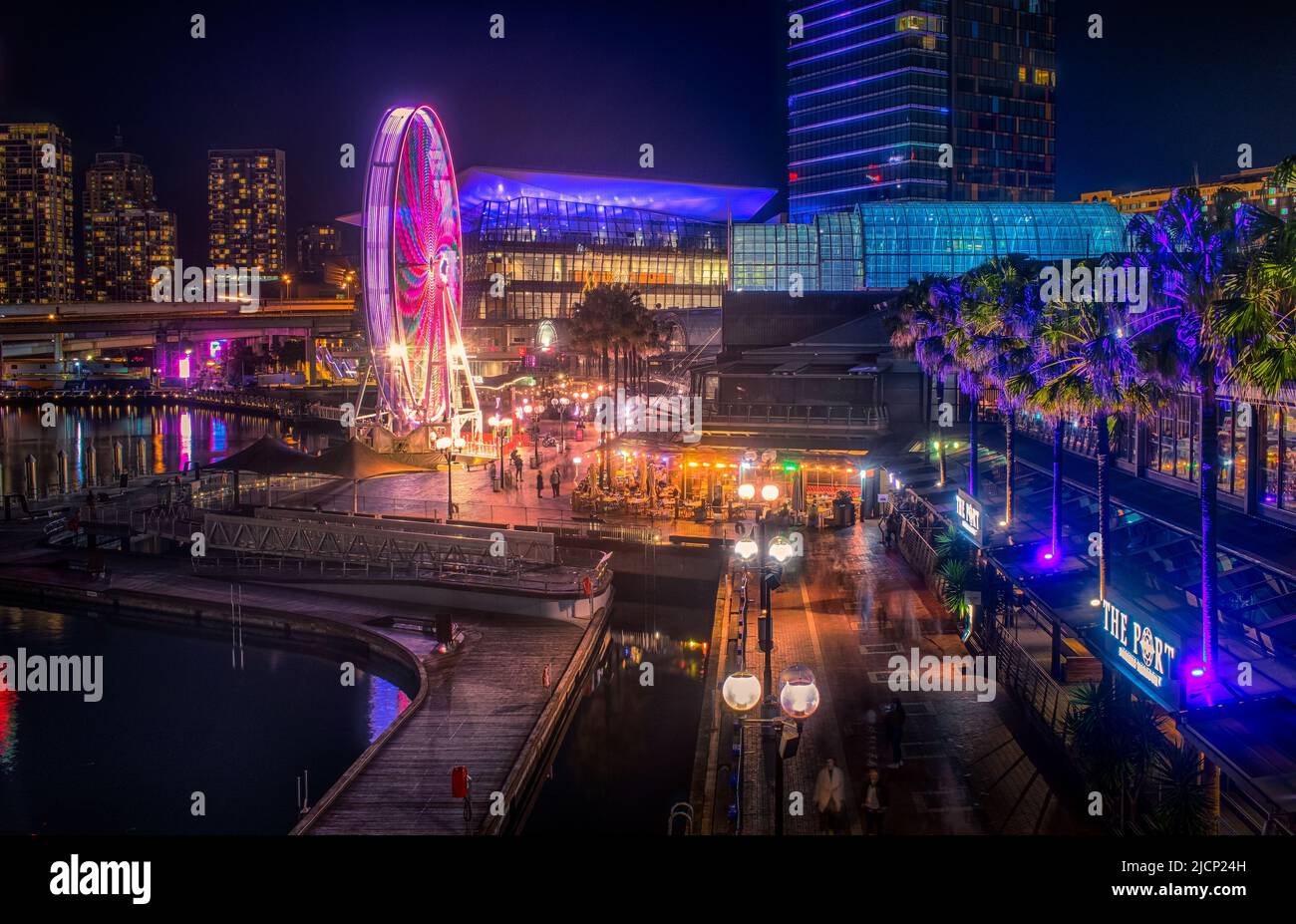 Darling Harbour - Post-COVID19 Foto Stock