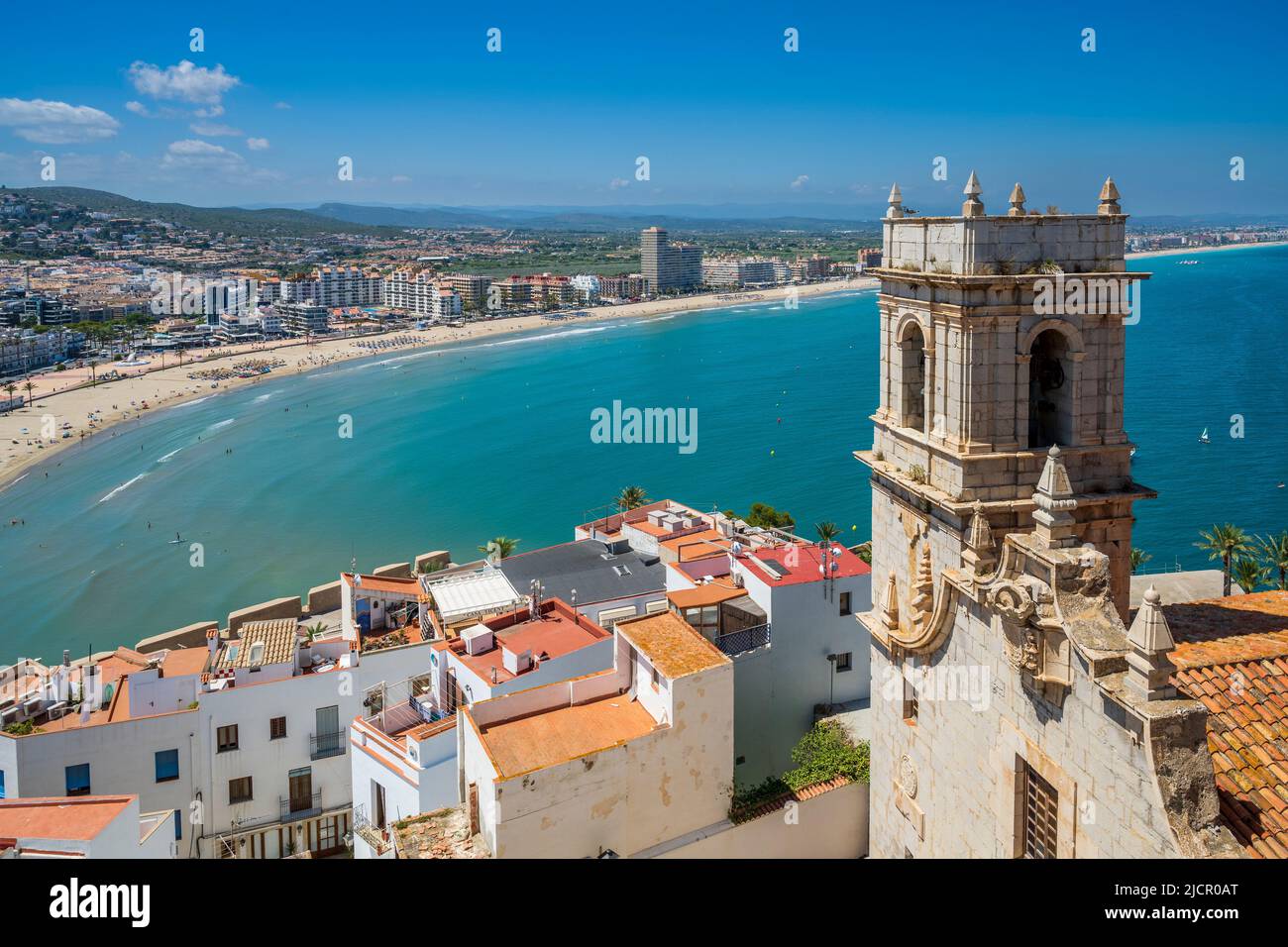 Peniscola, Comunità Valenciana, Spagna Foto Stock