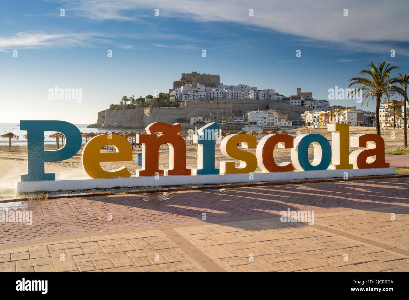 Peniscola, Comunità Valenciana, Spagna Foto Stock