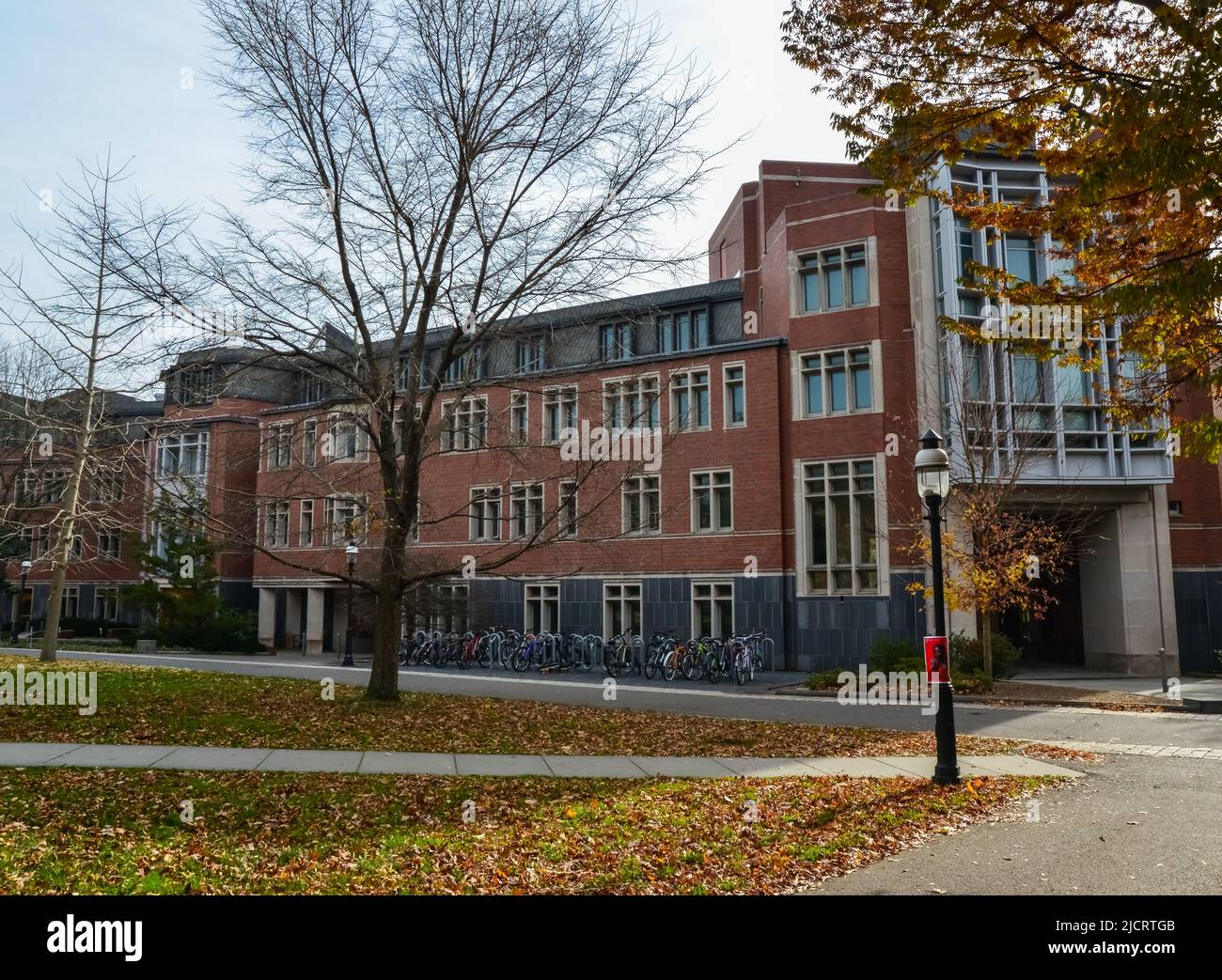 PRINCETON, NJ USA - NOVENBER 12, 2019: Princeton University è un'università privata della Ivy League nel New Jersey, USA. Foto Stock