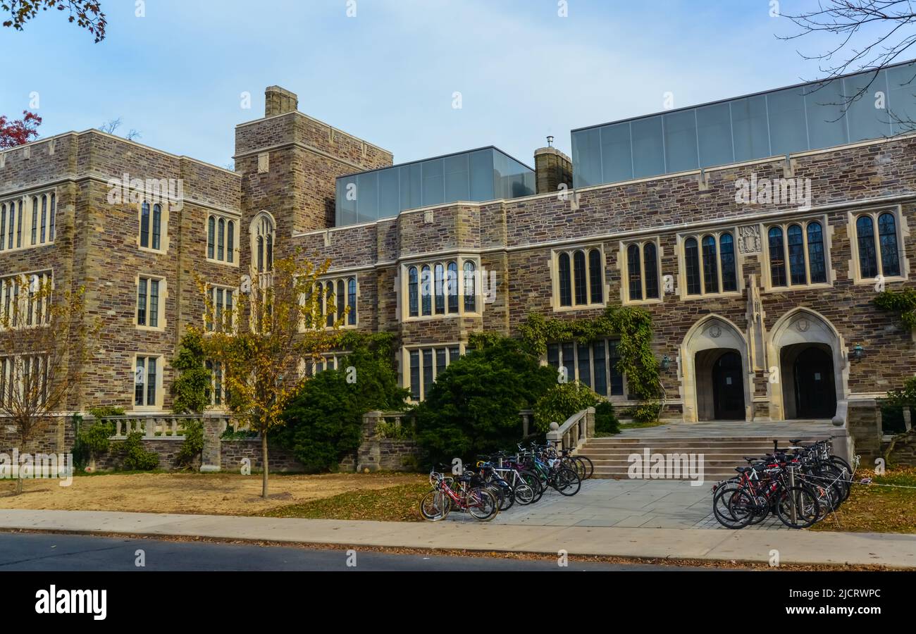 PRINCETON, NJ USA - NOVENBER 12, 2019: Princeton University è un'università privata della Ivy League nel New Jersey, USA. Foto Stock