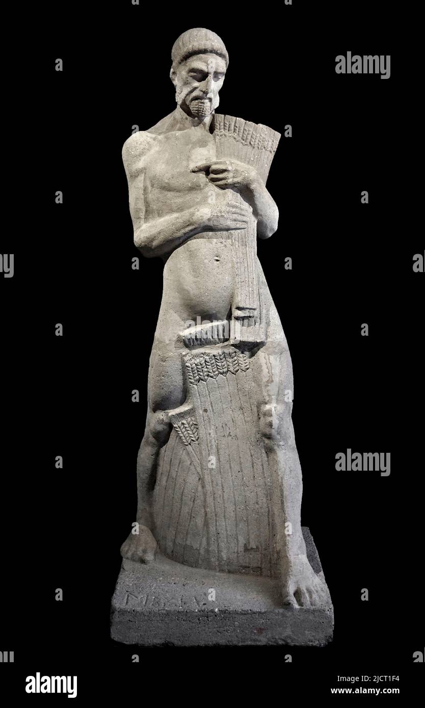 Allegoria del mare e della terra - scultura in pasta cementizia - Arturo Martini - 1911 - Venezia, Italia, Pinacoteca Querini Stampalia Foto Stock