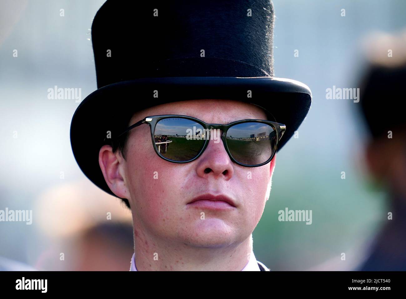 Joseph o'Brien, allenatore durante il secondo giorno dell'Ascot reale all'ippodromo di Ascot. Data foto: Mercoledì 15 giugno 2022. Foto Stock