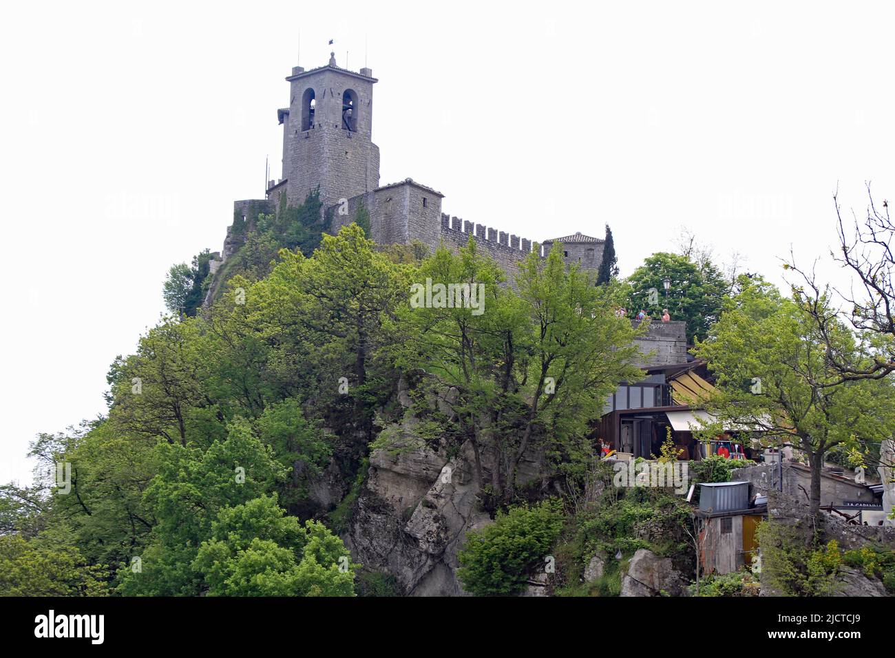 Aspetti della Repubblica di San Marino Foto Stock