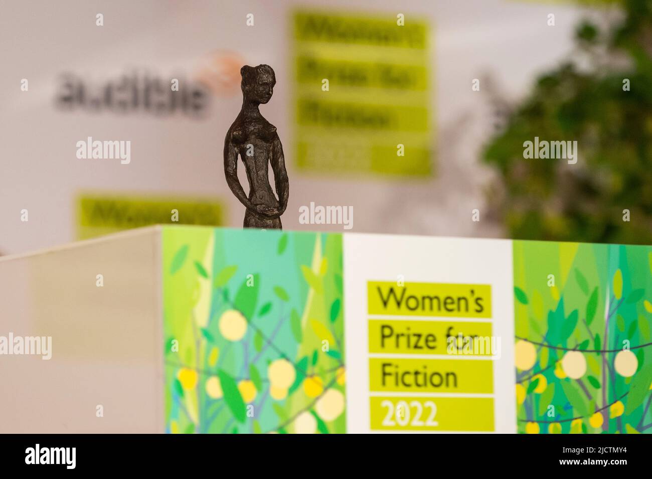 Londra, Regno Unito. 15 giugno 2022. La Bessie sarà premiata con il vincitore del Women’s Prize for Fiction 2022, un importante premio letterario che si è aggiudicato il 27th° anno, soprannominato “la più grande celebrazione della creatività femminile” nei Bedford Square Gardens di Bloomsbury. Credit: Stephen Chung / Alamy Live News Foto Stock