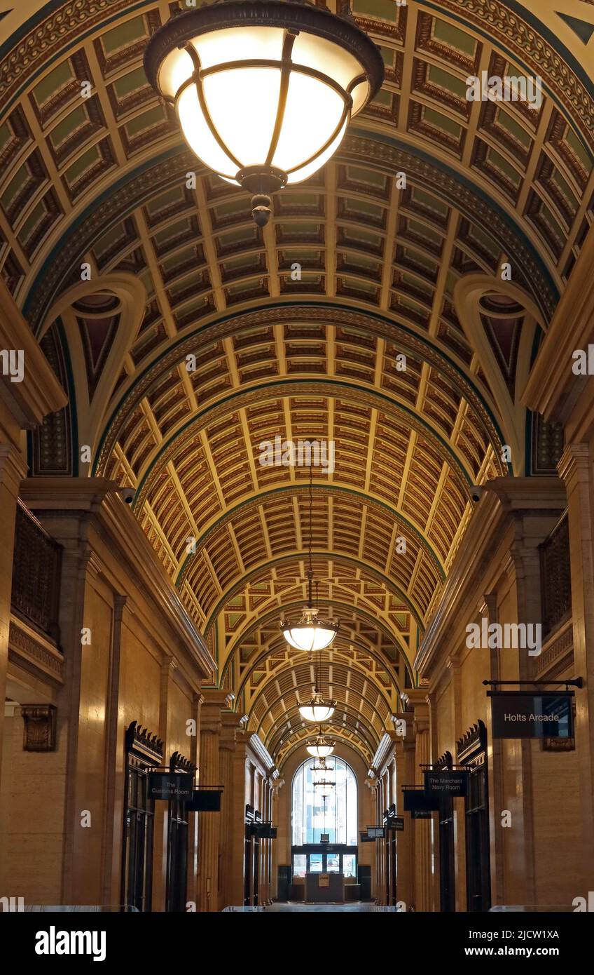 India edifici, 31 Water St, Liverpool, Merseyside, Inghilterra, REGNO UNITO, L2 0RD Foto Stock