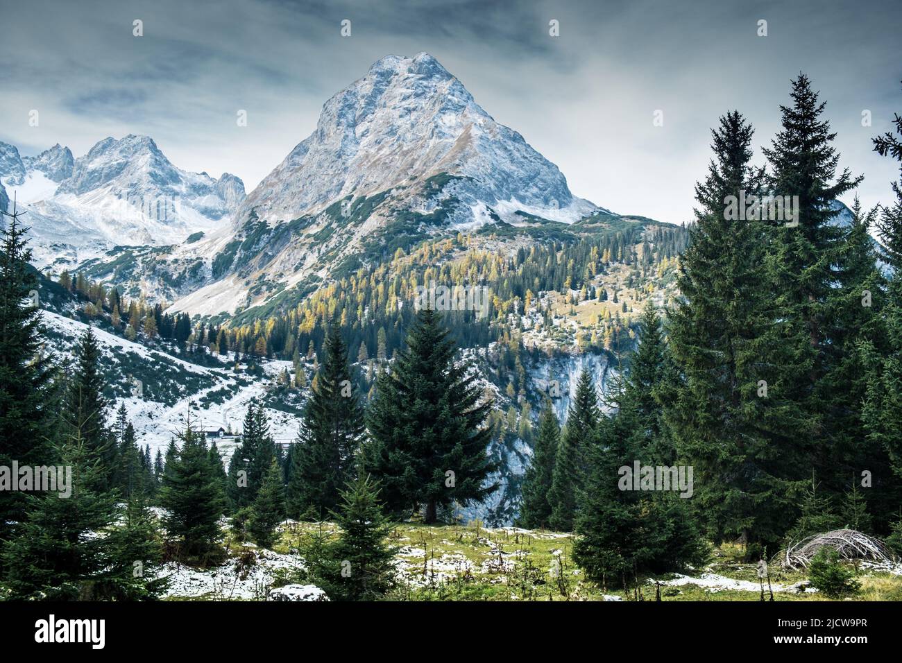 Ehrwalder Sonnenspitze Foto Stock