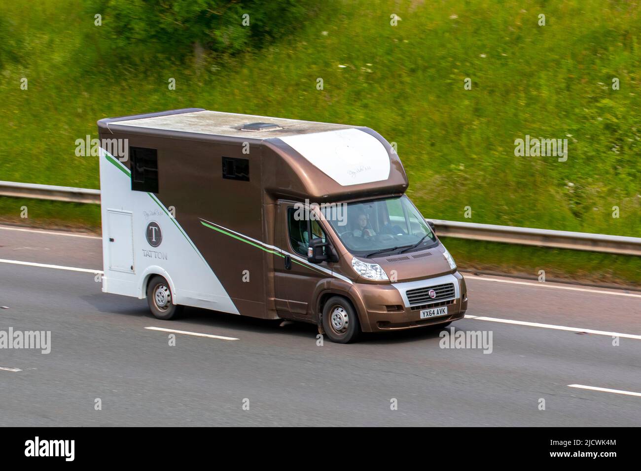 2014 TATTON Fiat Ducato 35 H/R P/V Multijet crine box Foto Stock