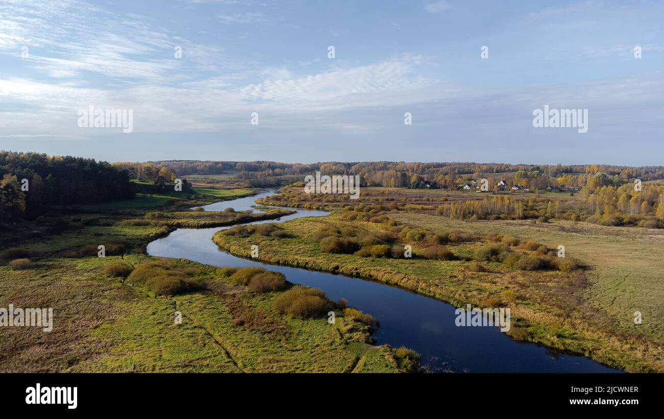 Fuco di fiume e natura. Alta qualità Foto Stock